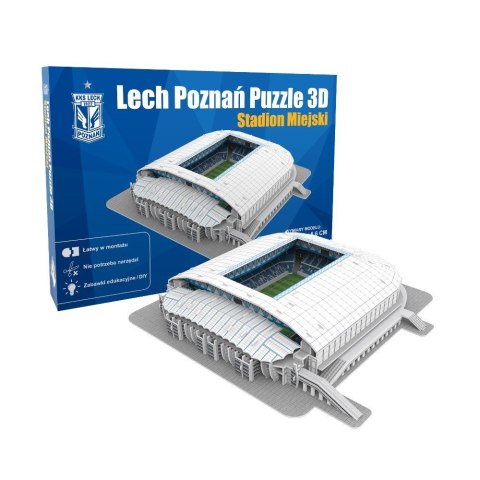 Nanostad Puzzle 3D Stadion Lech Poznań Symag