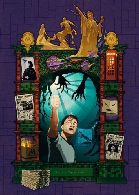 Puzzle 1000 elementów Kolekcja Harry Potter 1 Ravensburger Polska