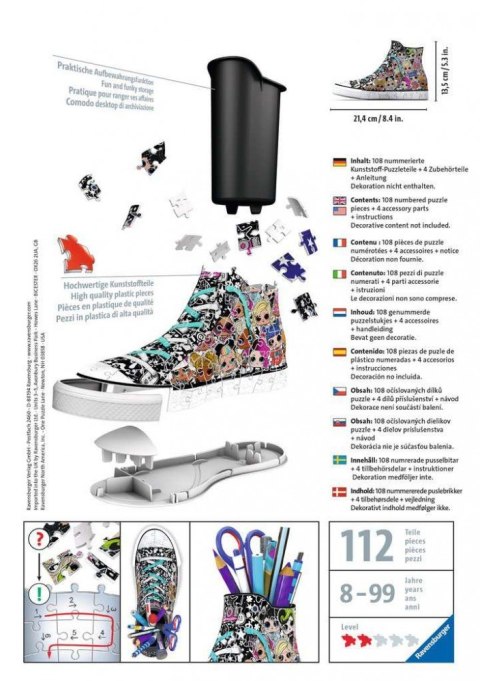 Puzzle 108 elementów L.O.L. Trampek Ravensburger Polska