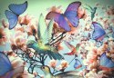 Puzzle 300 elementów Koliber i motyle Ravensburger Polska