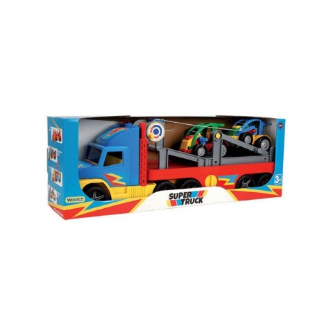 Super Truck z autkami buggy Wader