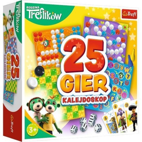 Gra Kalejdoskop 25 gier Rodzina TreflikĂłw Trefl