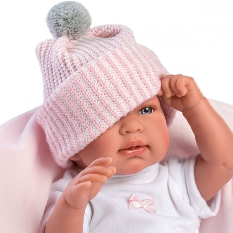 Lalka Bobas płaczący Tina 44 cm Llorens