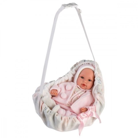 Lalka Bobas z nosidełkiem 36 cm Llorens