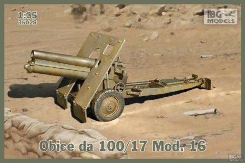 Model do sklejania Obice da 100/17 Mod. 16 Italian version Ibg