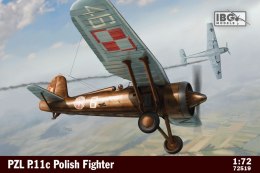 Model plastikowy PZL P.11c Polish Fighter Plane Ibg