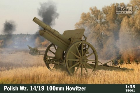 Model do sklejania Polish Wz. 14/19 100 mm Howitzer Ibg