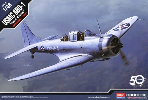 Model plastikowy USN SBD-1 Pearl Harbour Academy