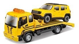 Model metalowy Samochód Laweta Street Fire Flatbed Bburago