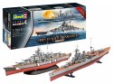 Model plastikowy Battle Set HMS Hood vs Bismarck Revell