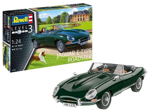 Model plastikowy Jaguar E-Type Roadster Revell