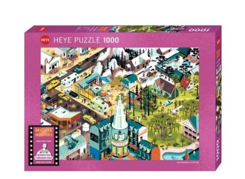 Puzzle 1000 elementów Filmy Quantina Tarantino Heye