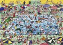 Puzzle 1000 elementów Zabawa na basenie Heye