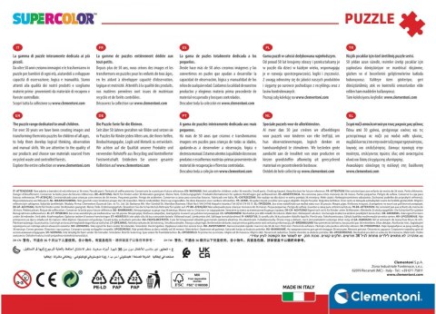 Puzzle 104 elementy Spiderman Clementoni