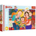 Puzzle 160 elementów Poznaj Basię Trefl