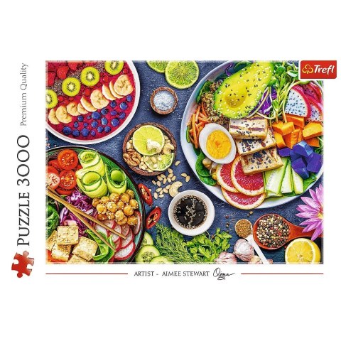 Puzzle 3000 elementów Misa Buddy Trefl