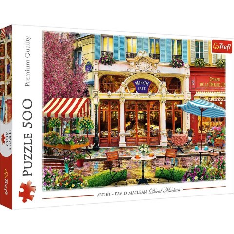 Puzzle 500 elementów Kawiarenka Trefl