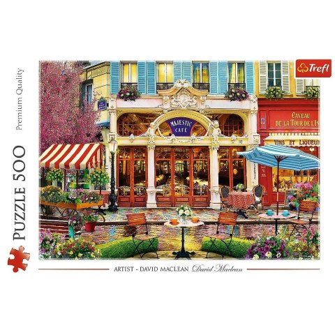 Puzzle 500 elementów Kawiarenka Trefl