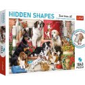 Puzzle Hidden Shapes Psia zabawa Trefl