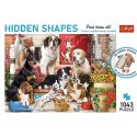 Puzzle Hidden Shapes Psia zabawa Trefl