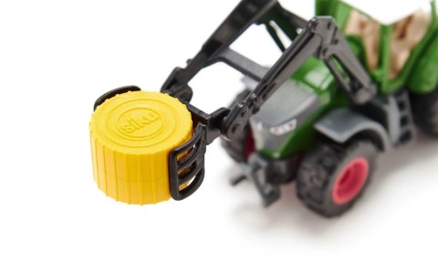 Taktor Fendt z chwytakiem do balotow Siku
