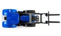 Traktor z widłami i paletami New Holland Siku