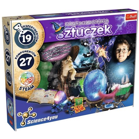 Zestaw naukowy SCIENCE4YOU Fabryka czarodziejskich sztuczek Trefl