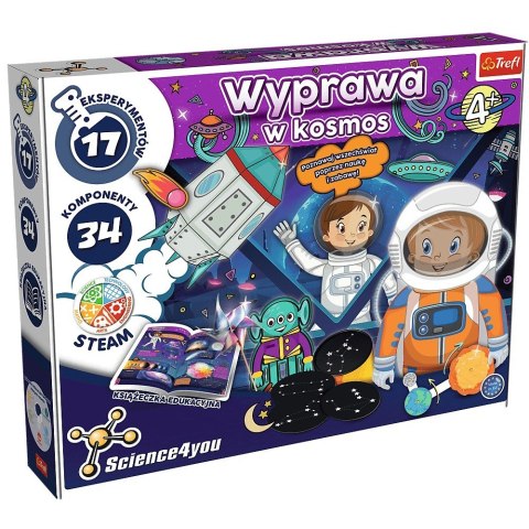 Zestaw naukowy SCIENCE4YOU Wyprawa w kosmos Trefl