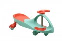 Jeździk Grawitacyjny Swing Car model 8097 Kauczukowe Koła LED mięta-malina Hot Hit