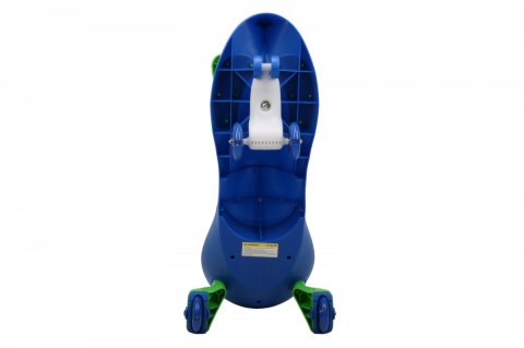 Jeździk Grawitacyjny Swing Car model 8097 Kauczukowe Koła LED niebieski-zielony Hot Hit