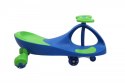 Jeździk Grawitacyjny Swing Car model 8097 Kauczukowe Koła LED niebieski-zielony Hot Hit