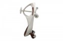 Jeździk Grawitacyjny Swing Car model 8097 Kauczukowe Koła LED szary-brąz Hot Hit