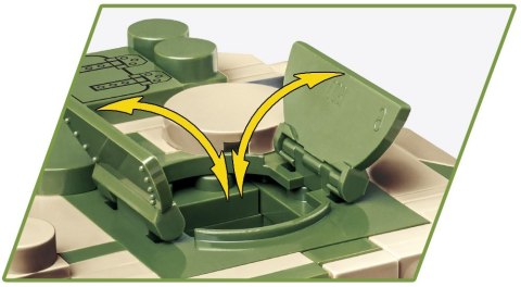 Klocki TOG II - Czołg superciężki Cobi Klocki