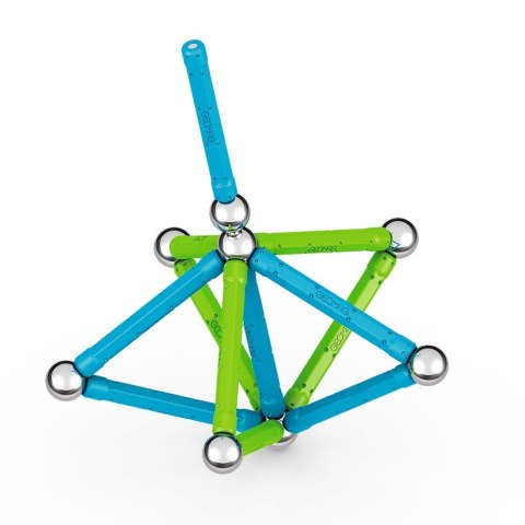 Klocki magnetyczne Classic Recycled 25 elementów niebieskie Geomag