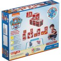 Klocki magnetyczne MagiCube Psi Patrol - Pojazd Marshall Geomag