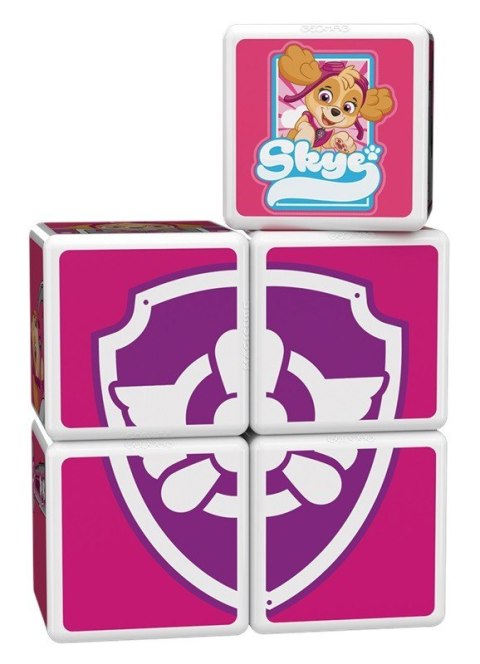 Klocki magnetyczne MagiCube Psi Patrol - Pojazd Skye Geomag