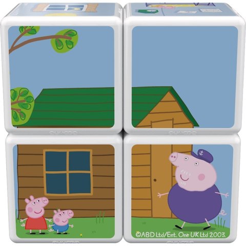 Klocki magnetyczne MagiCube Świnka Peppa - Dom i ogród Geomag