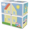 Klocki magnetyczne MagiCube Świnka Peppa - Dom i ogród Geomag