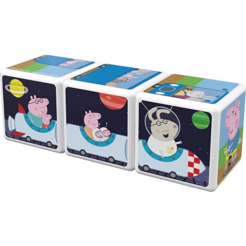 Klocki magnetyczne MagiCube Świnka Peppa - Podróż z Peppą Geomag