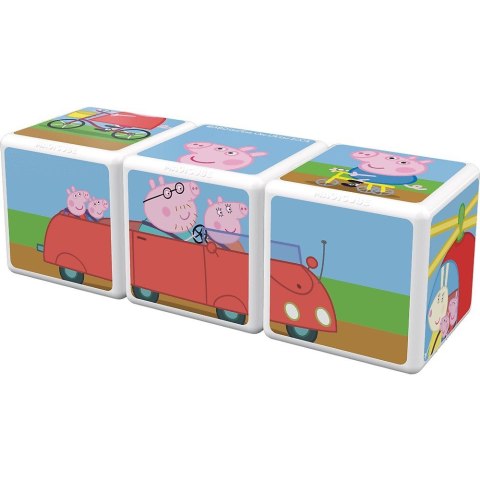 Klocki magnetyczne MagiCube Świnka Peppa - Podróż z Peppą Geomag