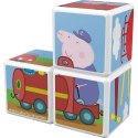 Klocki magnetyczne MagiCube Świnka Peppa - Podróż z Peppą Geomag