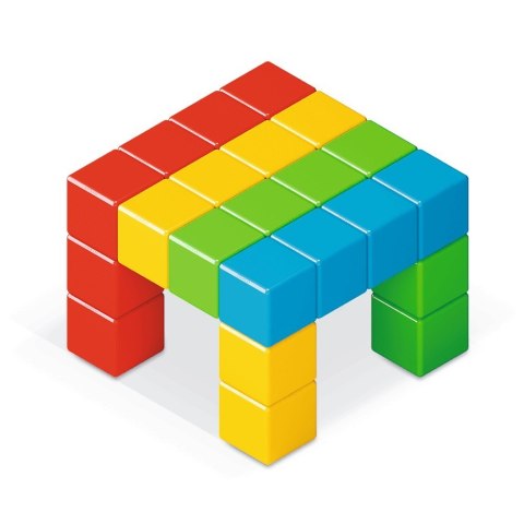 Klocki magnetyczne Magicube 24 elementy Geomag
