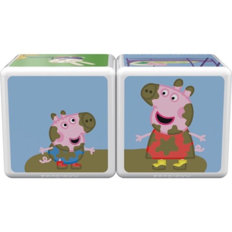 Klocki magnetyczne Magicube Świnka Peppa - Dzień z Peppą Geomag