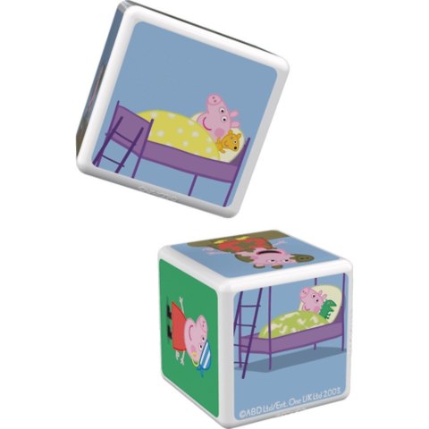 Klocki magnetyczne Magicube Świnka Peppa - Dzień z Peppą Geomag