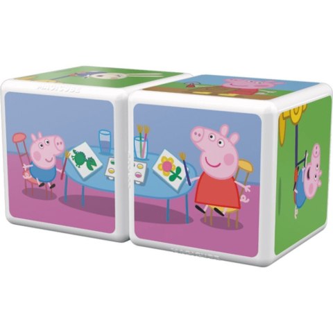 Klocki magnetyczne Magicube Świnka Peppa - Dzień z Peppą Geomag
