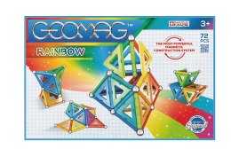 Klocki magnetyczne Rainbow Panels 72 elementy Geomag
