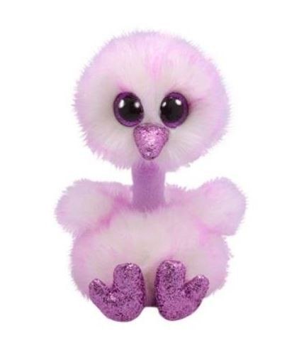 Maskotka TY Beanie Boos - Lawendowy struś 24 cm Meteor