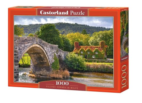 Puzzle 1000 elementów Village corner in Wales Castor