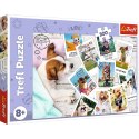 Puzzle 300 elementĂłw - Psy, zdjÄcia z wakacji Trefl