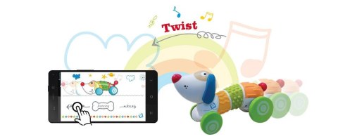 Sensoryczny pies sterowany smartfonem B-Kids B-kids
